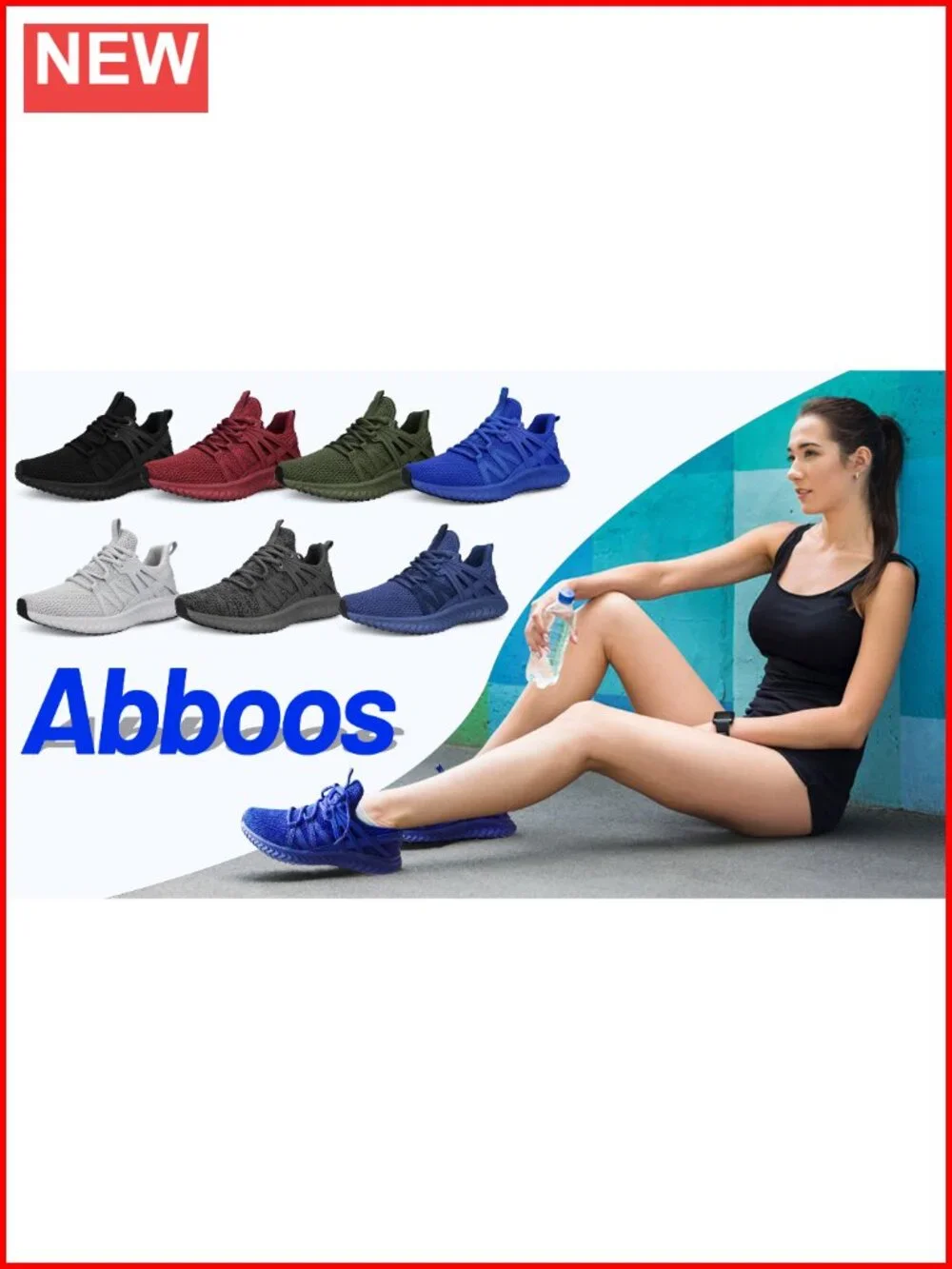 Lightweight Walking Sneakers Slip On Athletic Shoes for Gym Travel